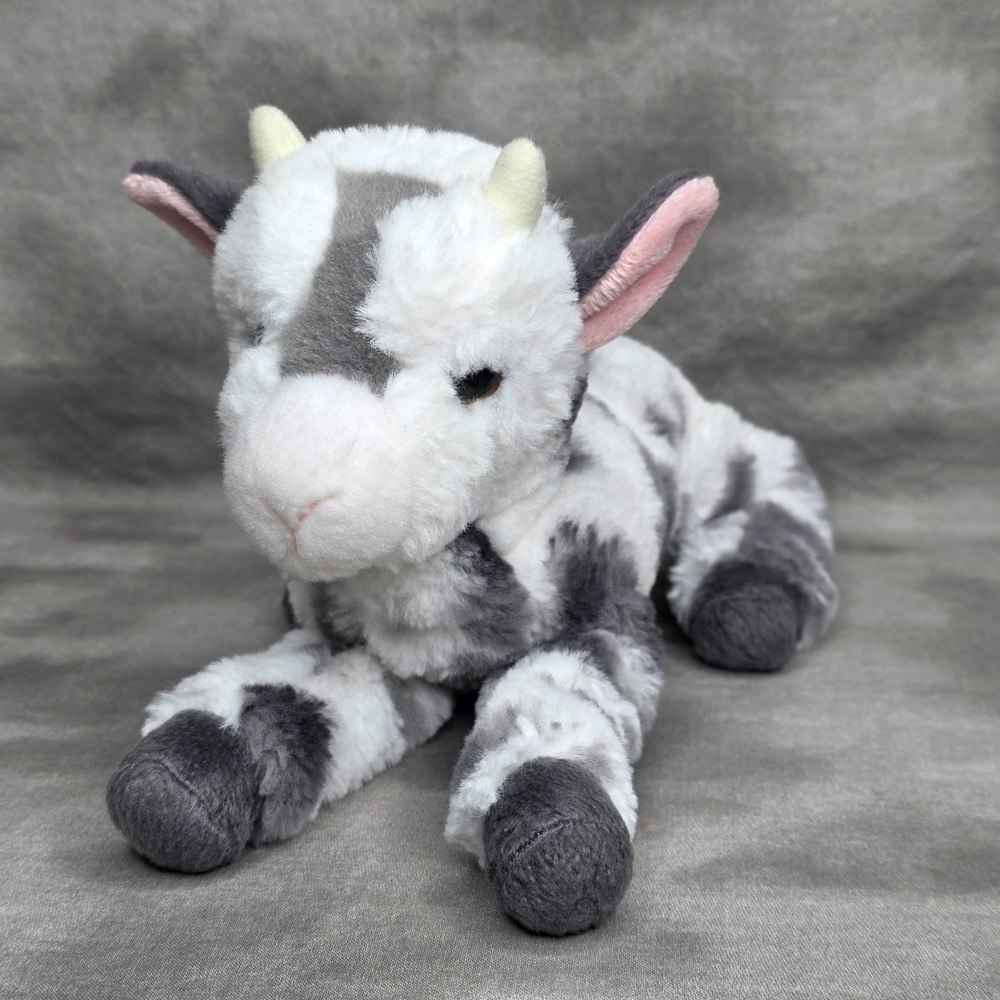 Douglas Poppy Spotted Goat Plush Stuffed Animal Plushie Toy, 11"